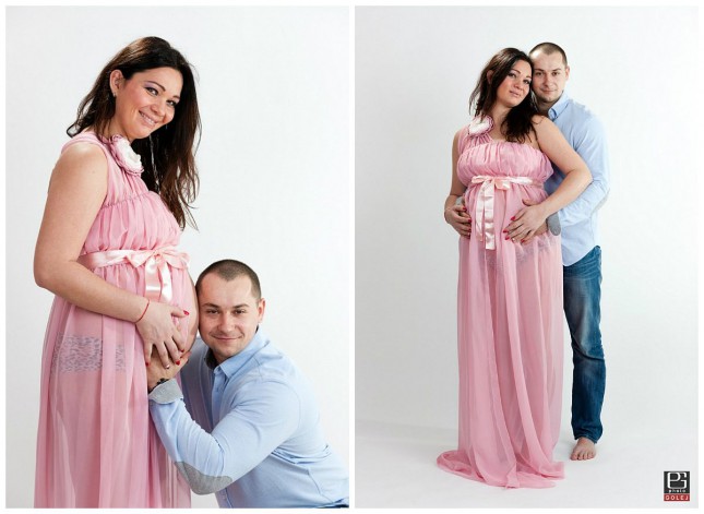 collage buduci rodicia fotky tehotenske